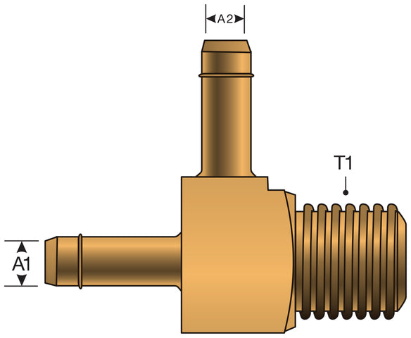 Hydraulic Coupling / Adapter Gates G57130-0204
