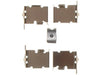 Disc Brake Hardware Kit Raybestos Brakes H15859