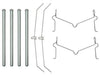 Disc Brake Hardware Kit Raybestos Brakes H18100A