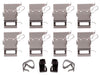 Disc Brake Hardware Kit Raybestos Brakes H18188A