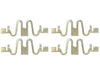 Disc Brake Anti-Rattle Clip Raybestos Brakes H5471