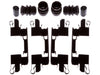 Disc Brake Hardware Kit Raybestos Brakes H5888A