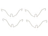 Brake Pad Drag Reduction Clip Raybestos Brakes H6008