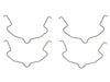 Brake Pad Drag Reduction Clip Raybestos Brakes H6014