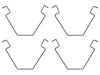 Brake Pad Drag Reduction Clip Raybestos Brakes H6030