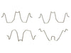 Brake Pad Drag Reduction Clip Raybestos Brakes H6033