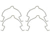 Brake Pad Drag Reduction Clip Raybestos Brakes H6037