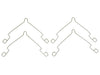 Brake Pad Drag Reduction Clip Raybestos Brakes H6039