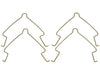 Brake Pad Drag Reduction Clip Raybestos Brakes H6049