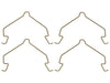 Brake Pad Drag Reduction Clip Raybestos Brakes H6050