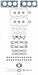 Engine Cylinder Head Gasket Set Felpro HS 26208 PT-2