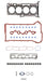Engine Cylinder Head Gasket Set Felpro HS 26332 PT-1