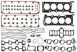 Engine Cylinder Head Gasket Set MAHLE Clevite HS5931R