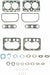 Engine Cylinder Head Gasket Set Felpro HS 7550 B-3