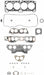 Engine Cylinder Head Gasket Set Felpro HS 9388 PT-2