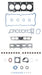 Engine Cylinder Head Gasket Set Felpro HS 26202 PT-2
