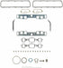 Engine Cylinder Head Gasket Set Felpro HSU 8716-2