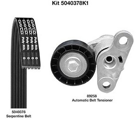 Serpentine Belt Drive Component Kit Dayco 5040378K1