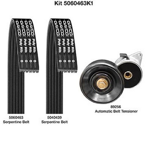 Serpentine Belt Drive Component Kit Dayco 5060463K1