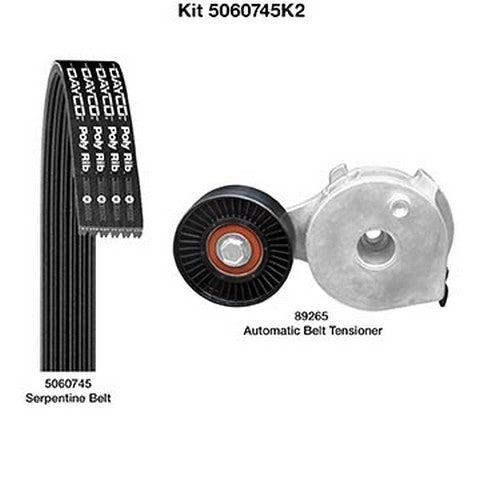 Serpentine Belt Drive Component Kit Dayco 5060745K2