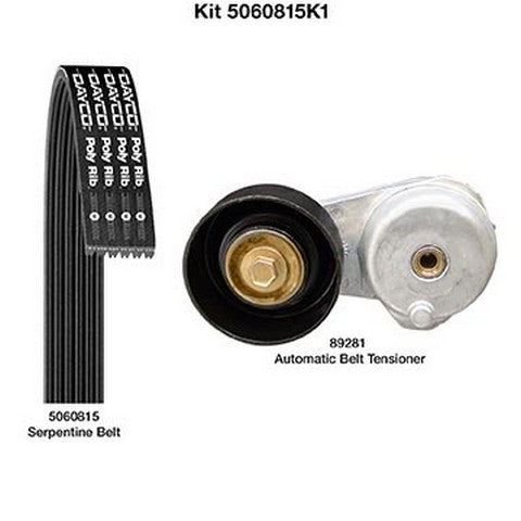 Serpentine Belt Drive Component Kit Dayco 5060815K1