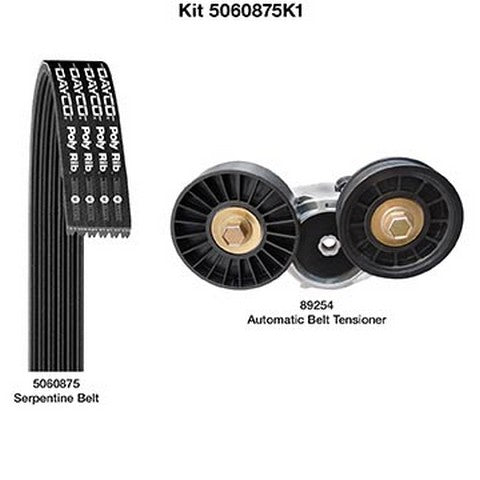 Serpentine Belt Drive Component Kit Dayco 5060875K1