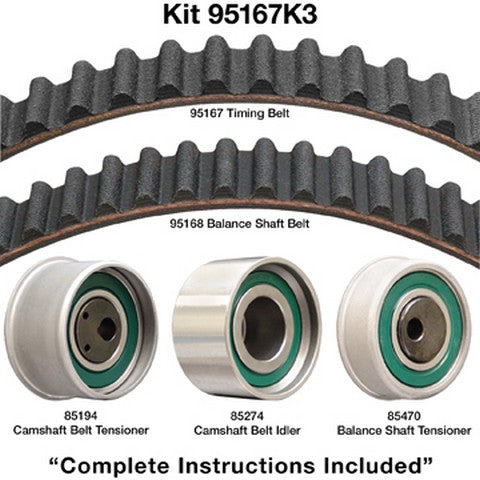 Engine Timing Belt Kit Dayco 95167K3