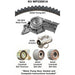 Engine Timing Belt Kit with Water Pump Dayco WP330K1A