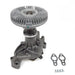 Engine Water Pump with Fan Clutch US Motor Works MCK1040