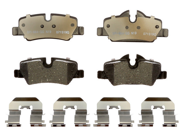 Disc Brake Pad Set Raybestos Brakes MGD1800CH