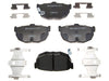 Disc Brake Pad Raybestos Brakes MGD323MH
