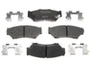 Disc Brake Pad Raybestos Brakes MGD556CH