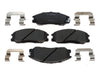 Disc Brake Pad Raybestos Brakes MGD864ACH