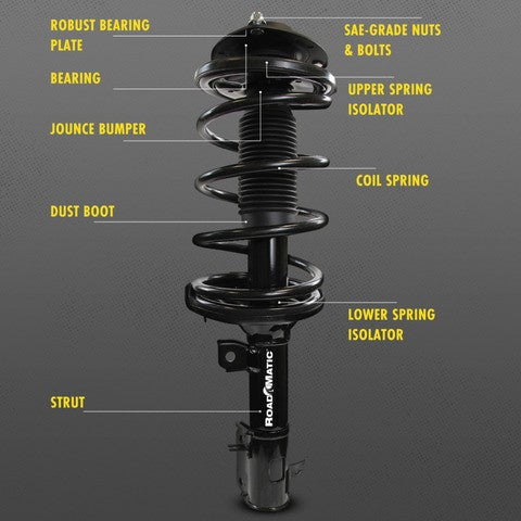 Suspension Strut and Coil Spring Assembly Monroe 182720
