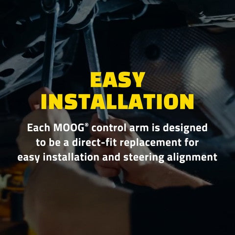 Suspension Control Arm and Ball Joint Assembly Moog Chassis RK621304