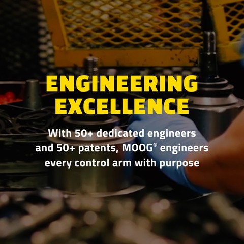 Suspension Control Arm and Ball Joint Assembly Moog Chassis RK622866