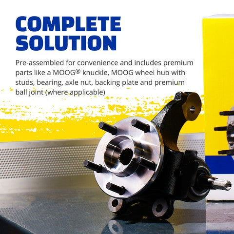Suspension Knuckle Assembly Moog Chassis LK031