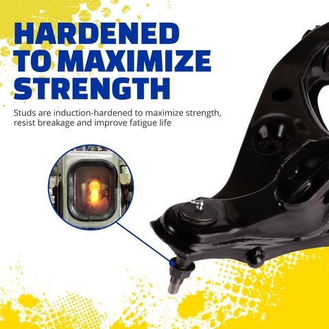 Suspension Control Arm and Ball Joint Assembly Moog Chassis RK620888