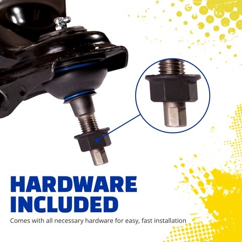 Suspension Control Arm and Ball Joint Assembly Moog Chassis RK620005