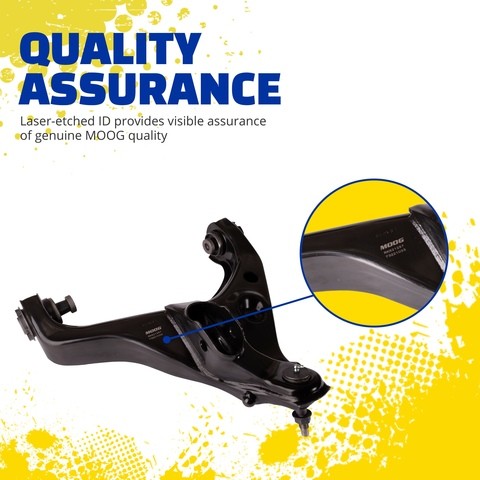 Suspension Control Arm Moog Chassis RK623804