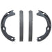 Parking Brake Shoe Wagner Brake Z1040