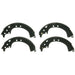 Drum Brake Shoe Wagner Brake Z587A