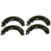 Drum Brake Shoe Wagner Brake Z629R