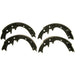 Drum Brake Shoe Wagner Brake Z705R