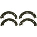 Parking Brake Shoe Wagner Brake Z803