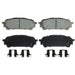 Disc Brake Pad Set Wagner Brake ZD1004