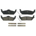 Disc Brake Pad Set Wagner Brake ZD1012A