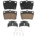 Disc Brake Pad Set Wagner Brake ZD1051