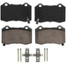 Disc Brake Pad Set Wagner Brake ZD1053