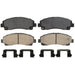Disc Brake Pad Set Wagner Brake ZD1102